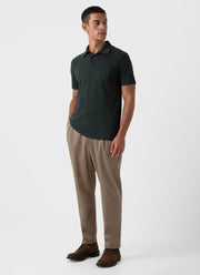 Men's Riviera Polo Shirt in Seaweed