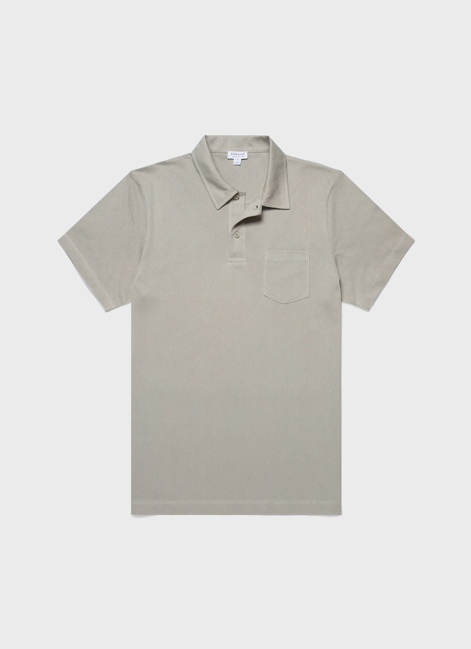 Men's Riviera Polo Shirt in Pastel Green