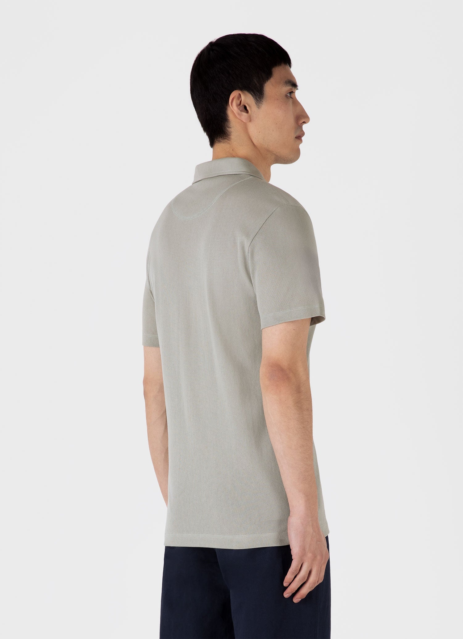 Men's Riviera Polo Shirt in Pastel Green