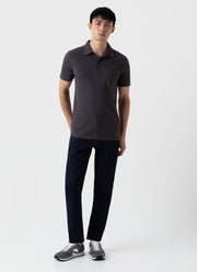 Men's Riviera Polo Shirt in Charcoal