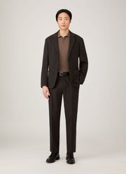 Men's Piqué Polo Shirt in Bark