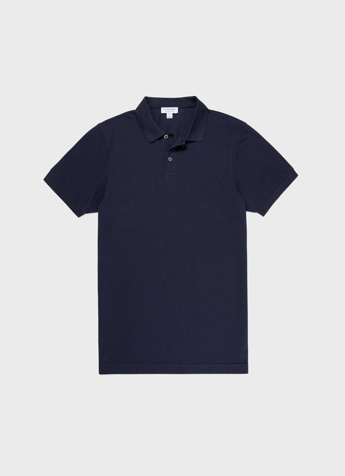 Men's Piqué Polo Shirt in Navy