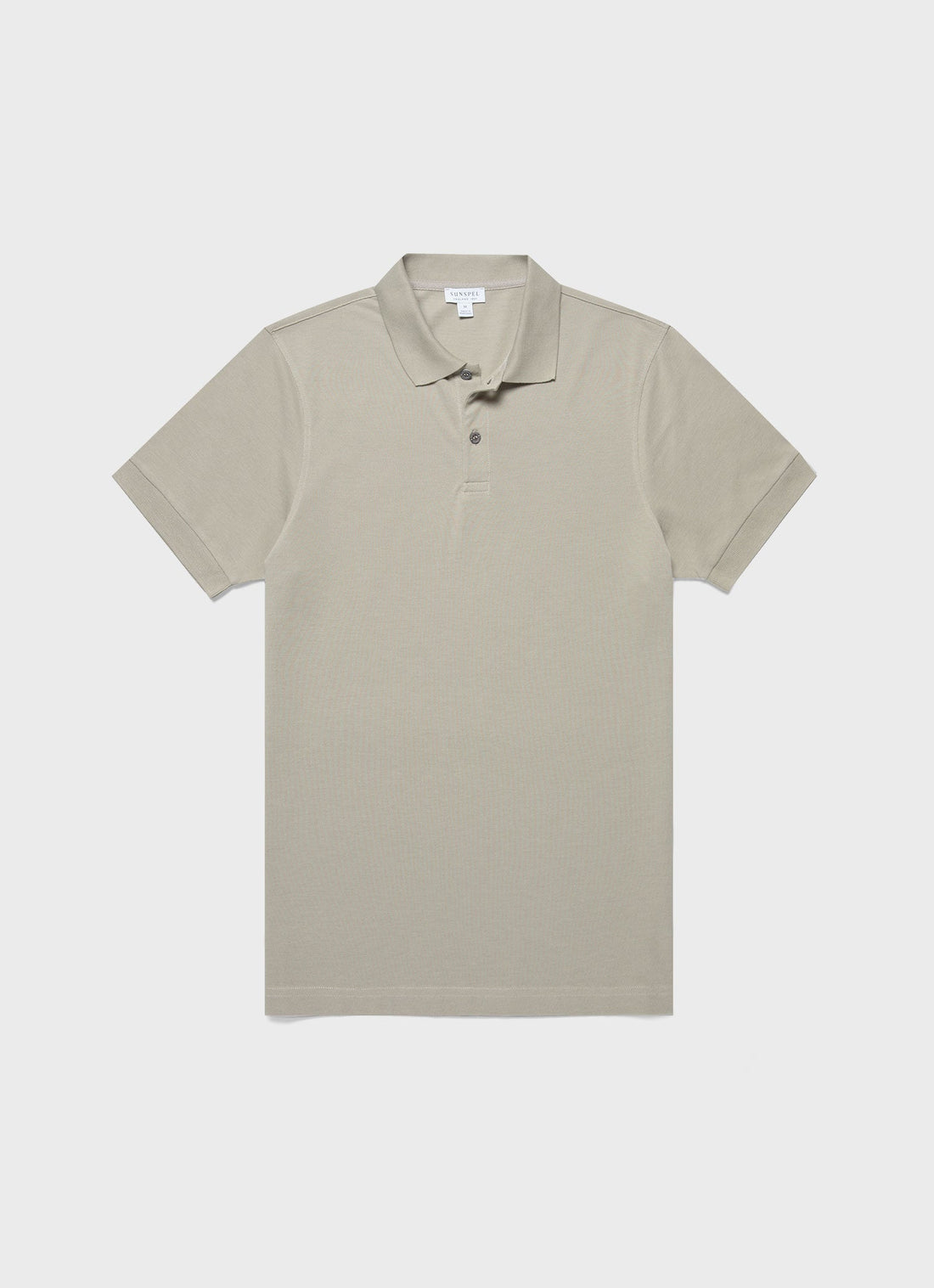Men's Piqué Polo Shirt in Pastel Green