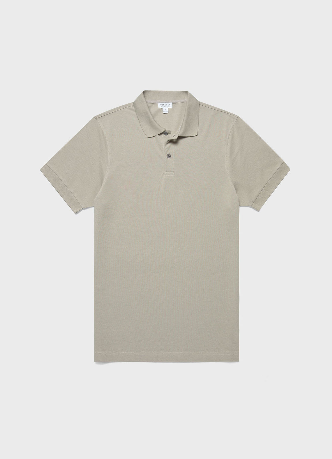 Men's Piqué Polo Shirt in Pastel Green