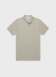 Men's Piqué Polo Shirt in Pastel Green