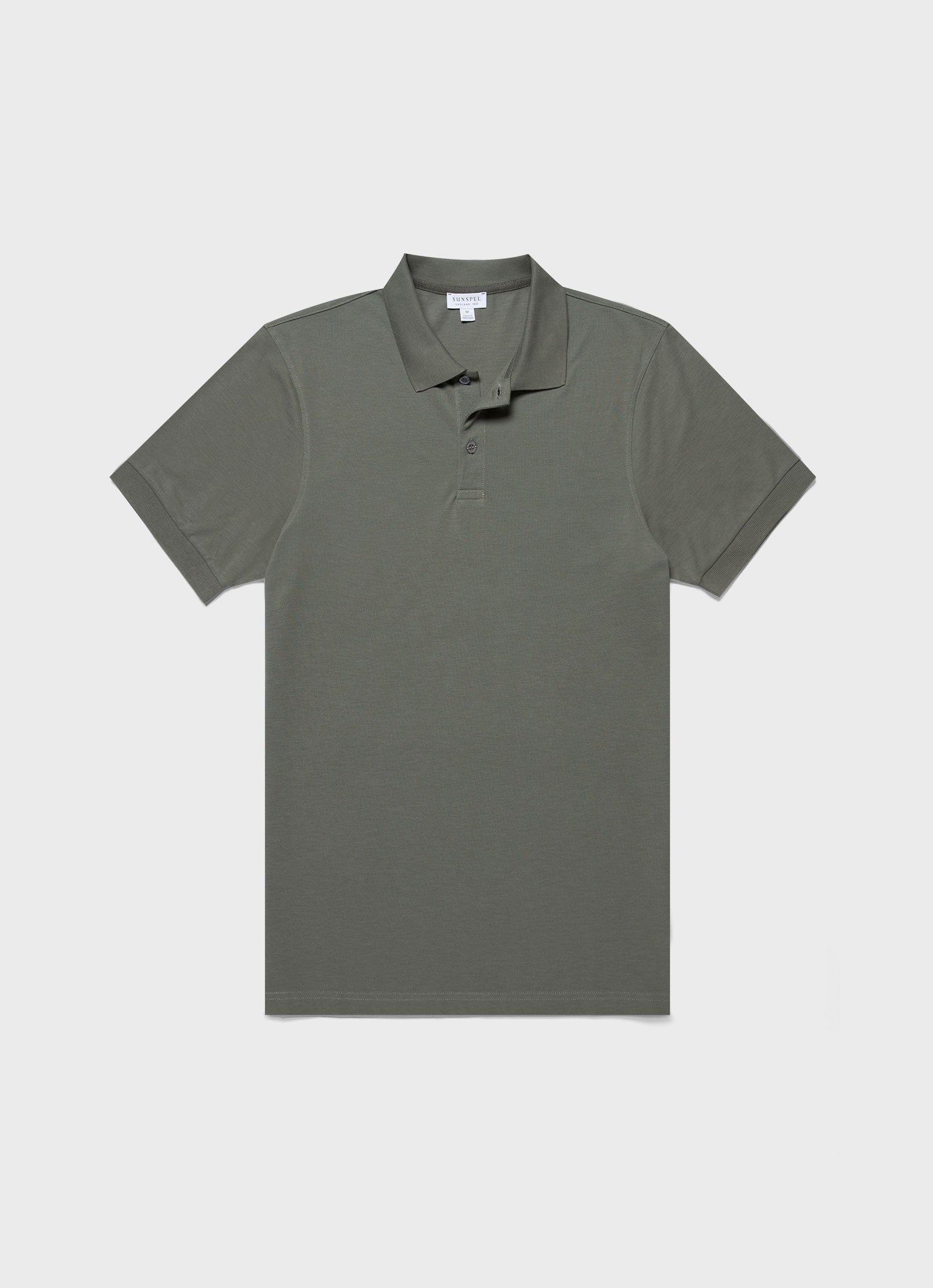 Men's Piqué Polo Shirt in Dusk Green