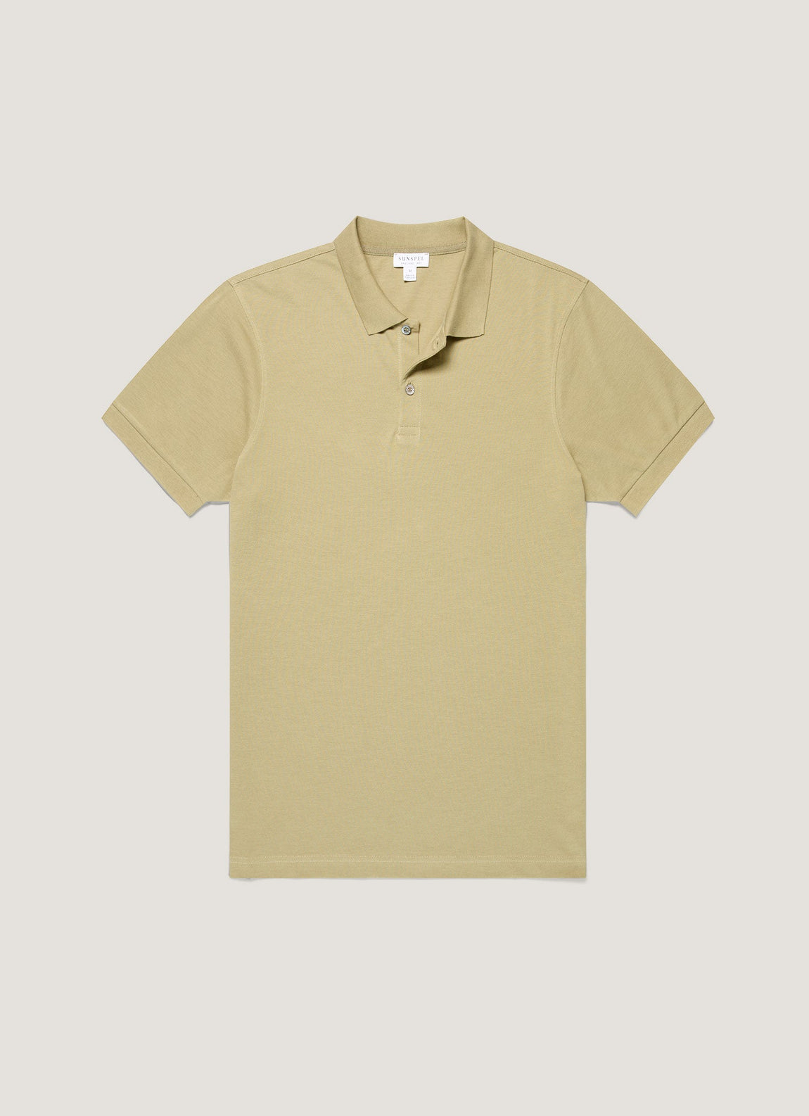 Men's Piqué Polo Shirt in Pistachio