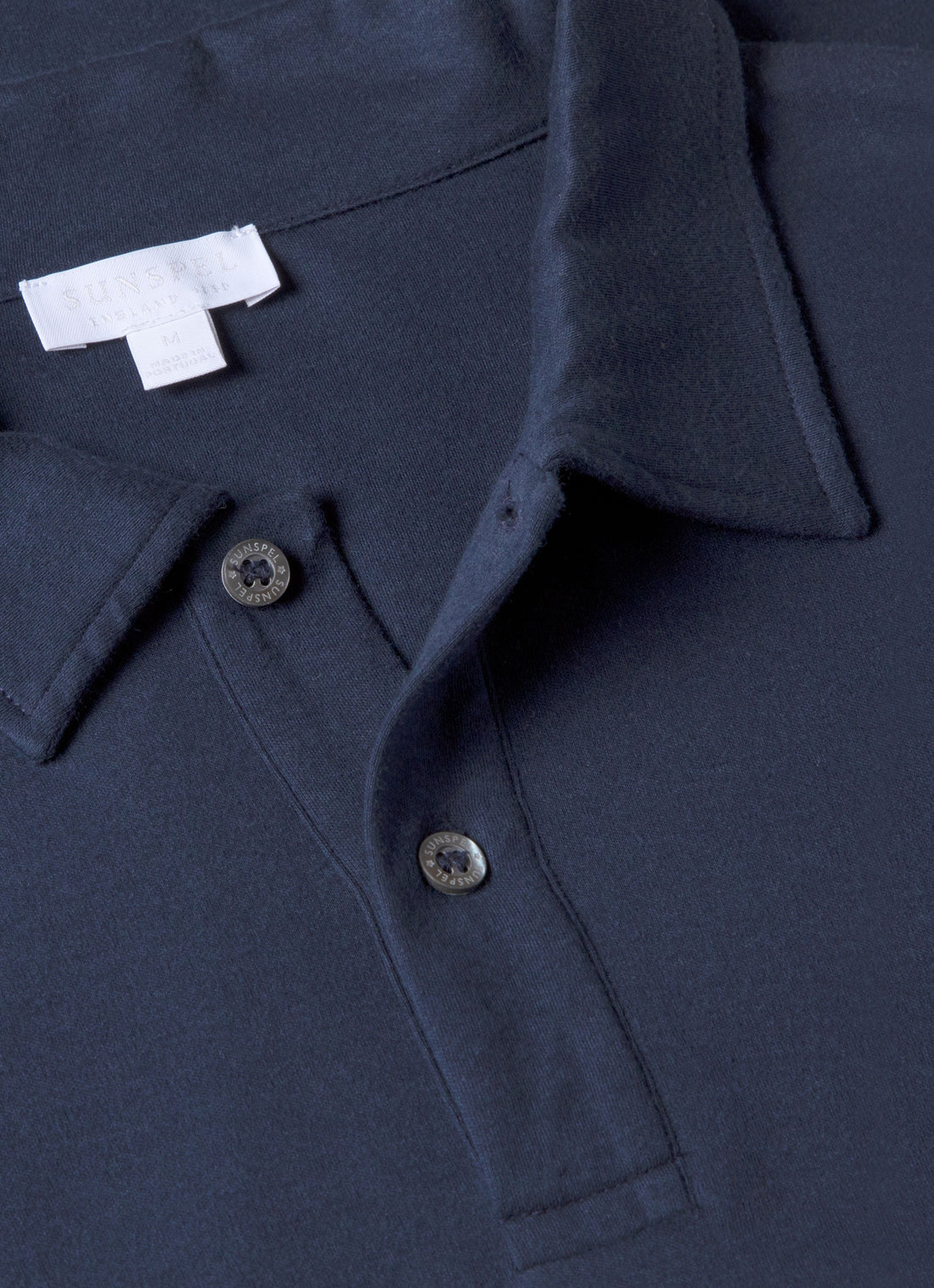 Jersey Polohemd aus Sea Island Baumwolle