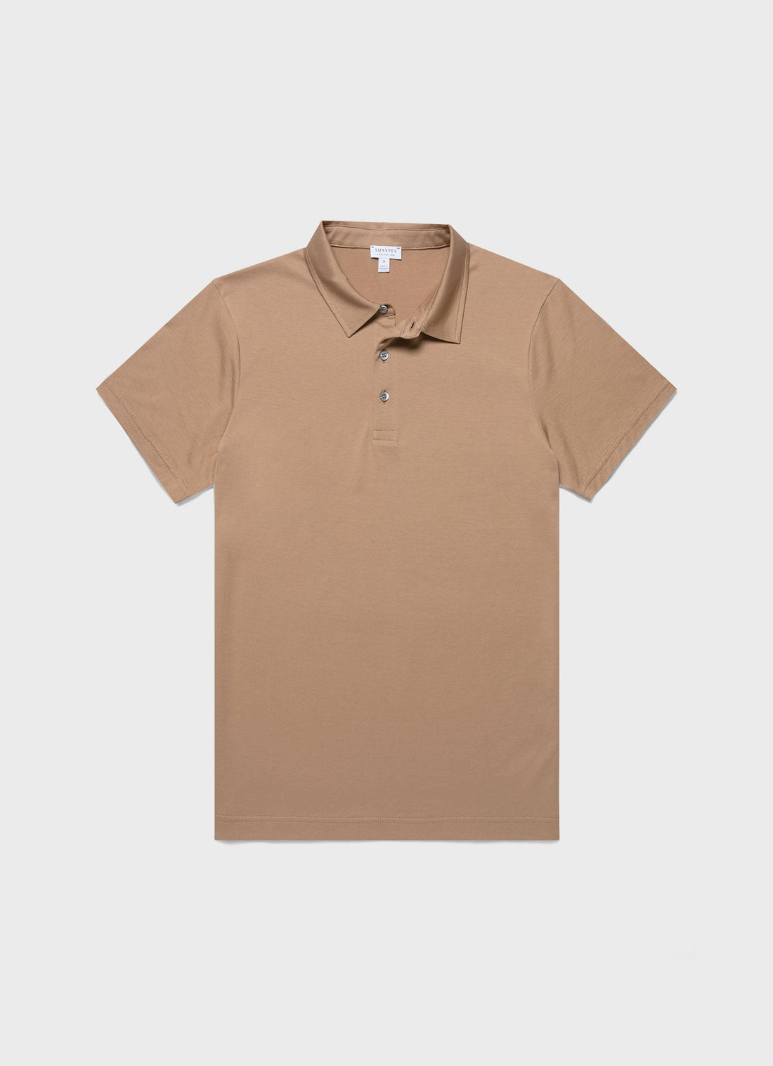 Men's Classic Jersey Polo Shirt in Dune