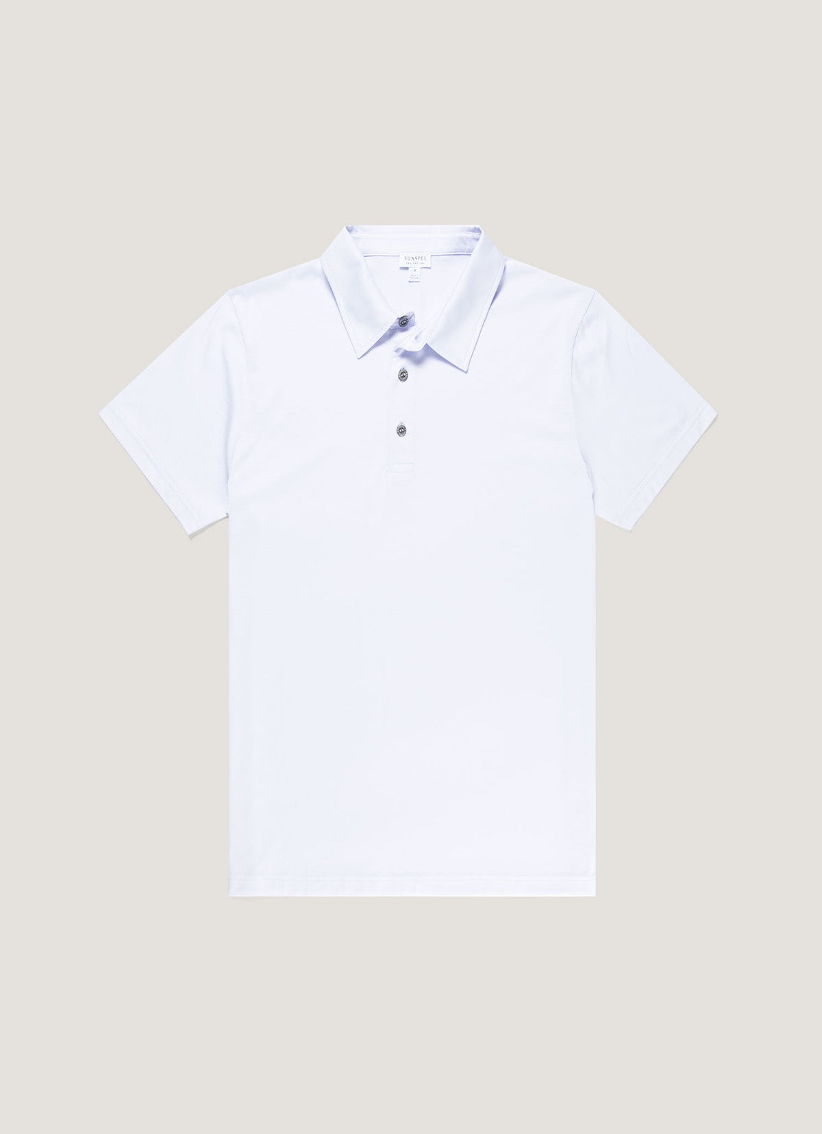 Men's Classic Jersey Polo Shirt in Light Blue