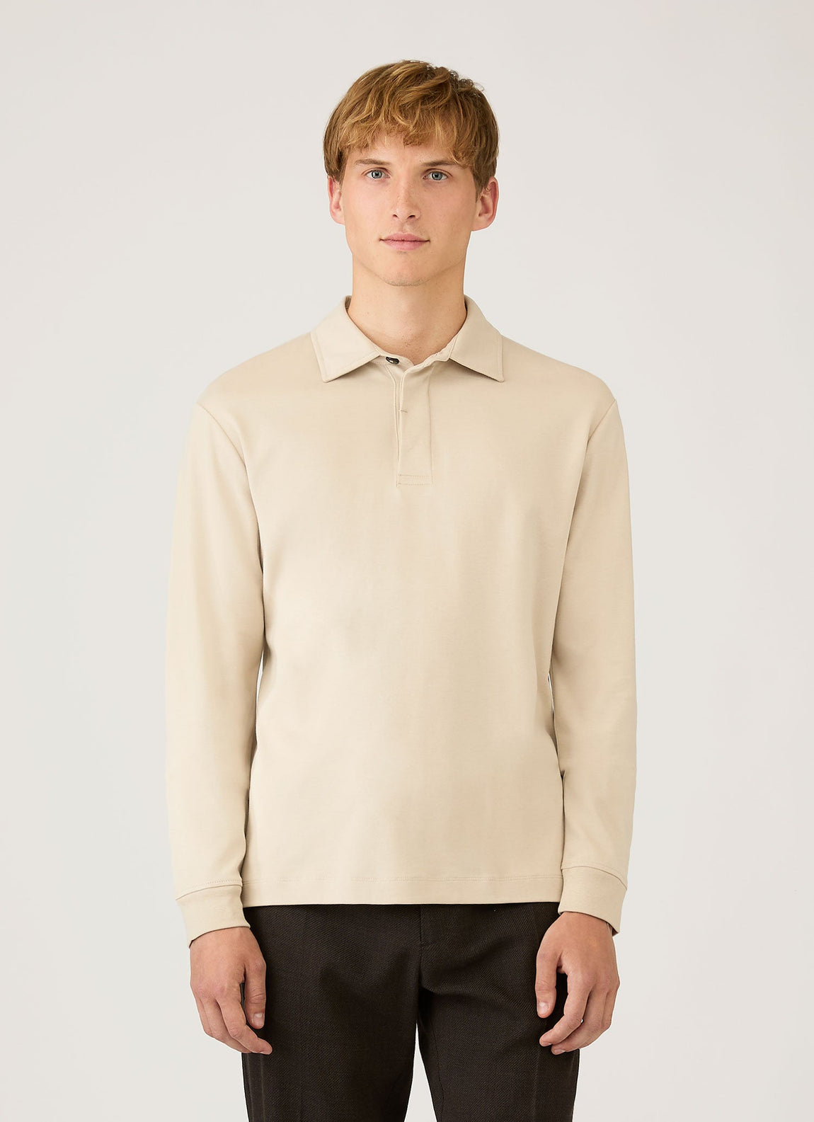 Men's Heavyweight Rugby Polo Shirt in Hazelwood