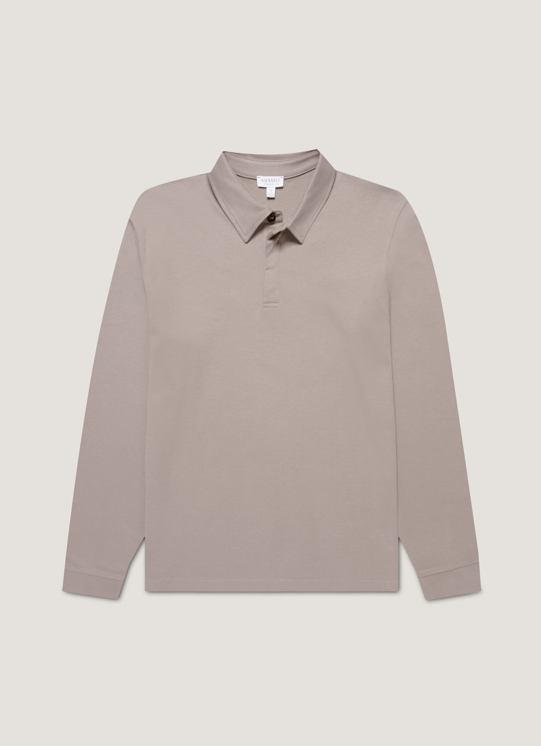 Men's Heavyweight Rugby Polo Shirt in Iron Grey