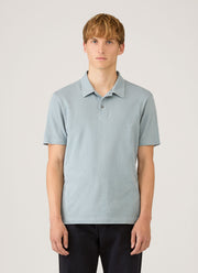 Men's Regular Fit Riviera Polo Shirt in Stone Blue