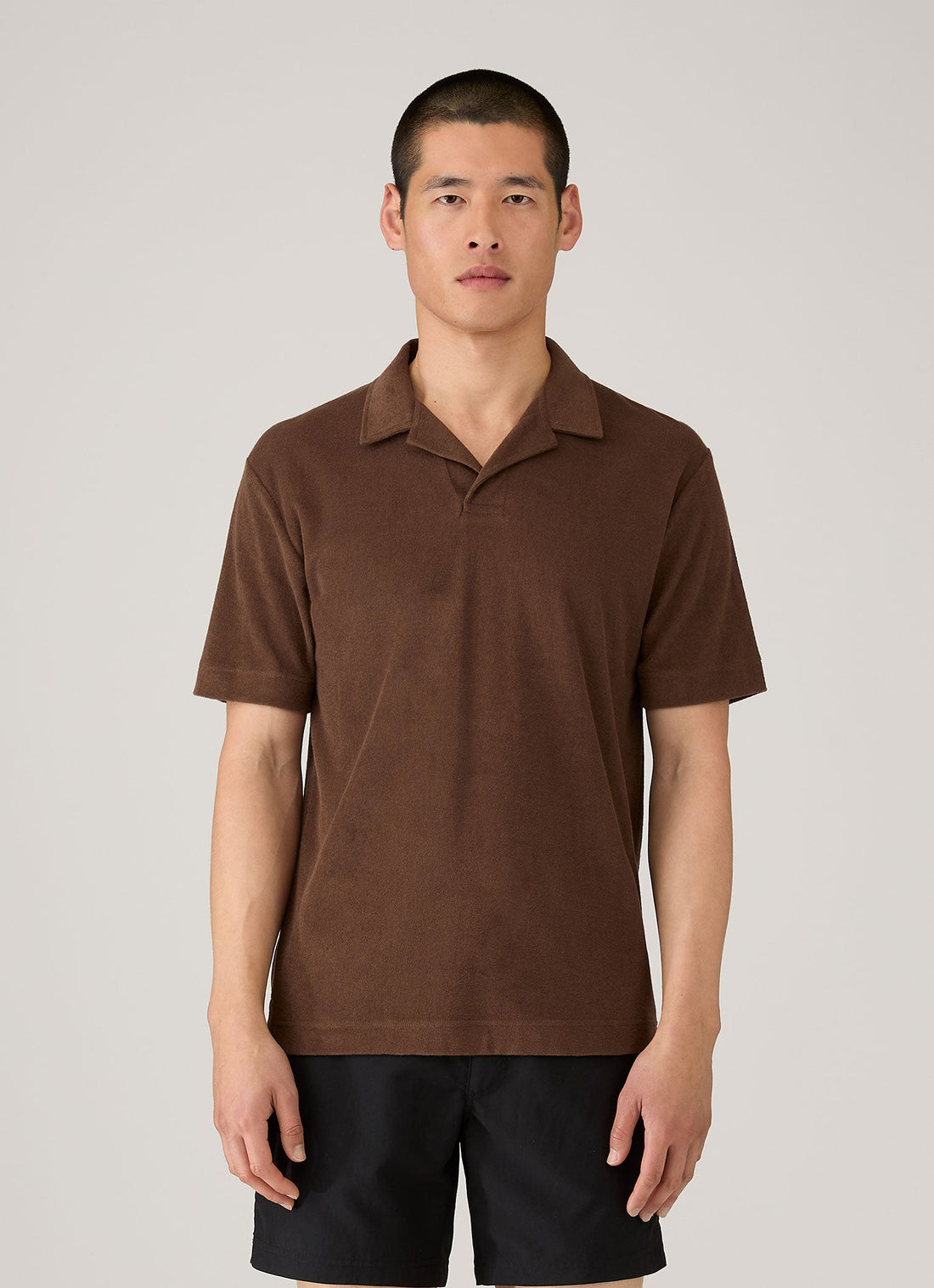 Frottee Polohemd