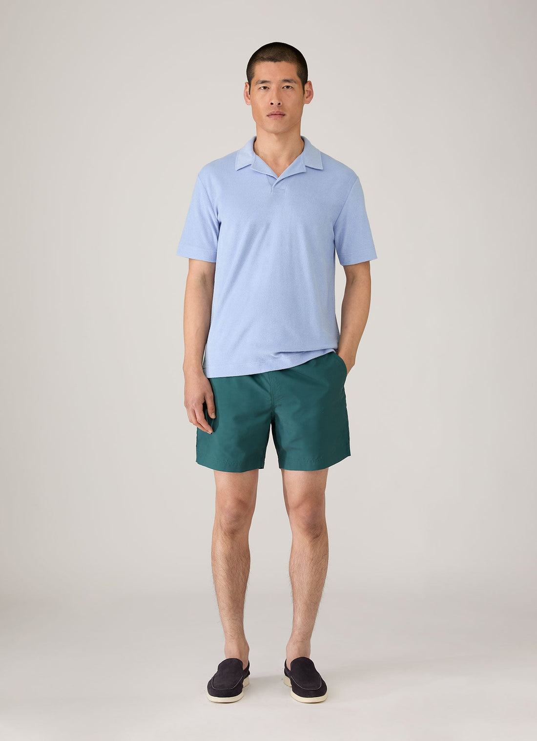 Frottee Polohemd