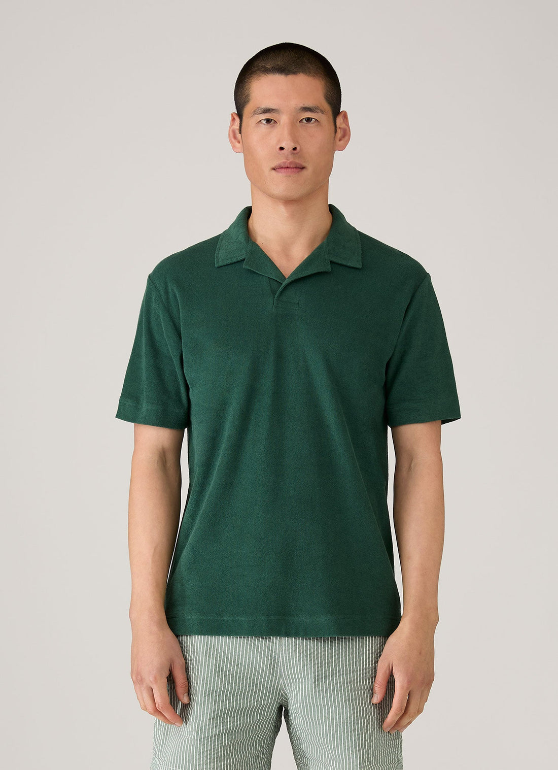Frottee Polohemd