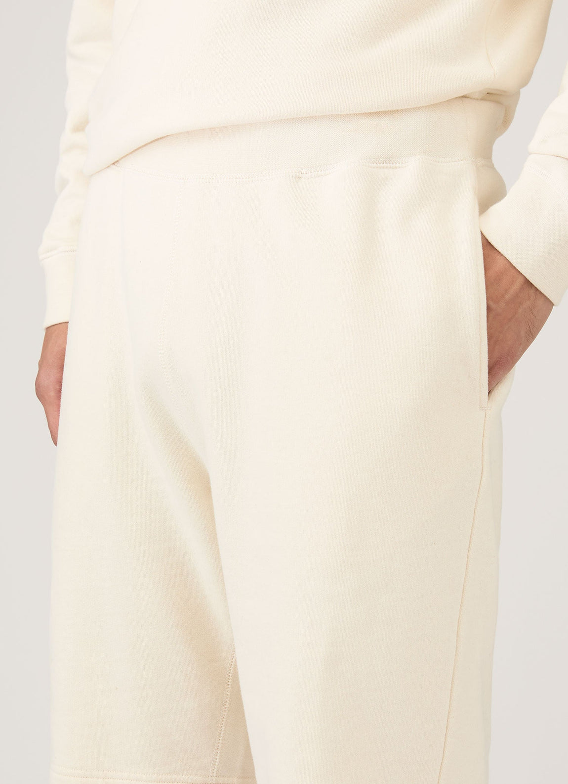 Men's Undyed Loopback Shorts in Undyed