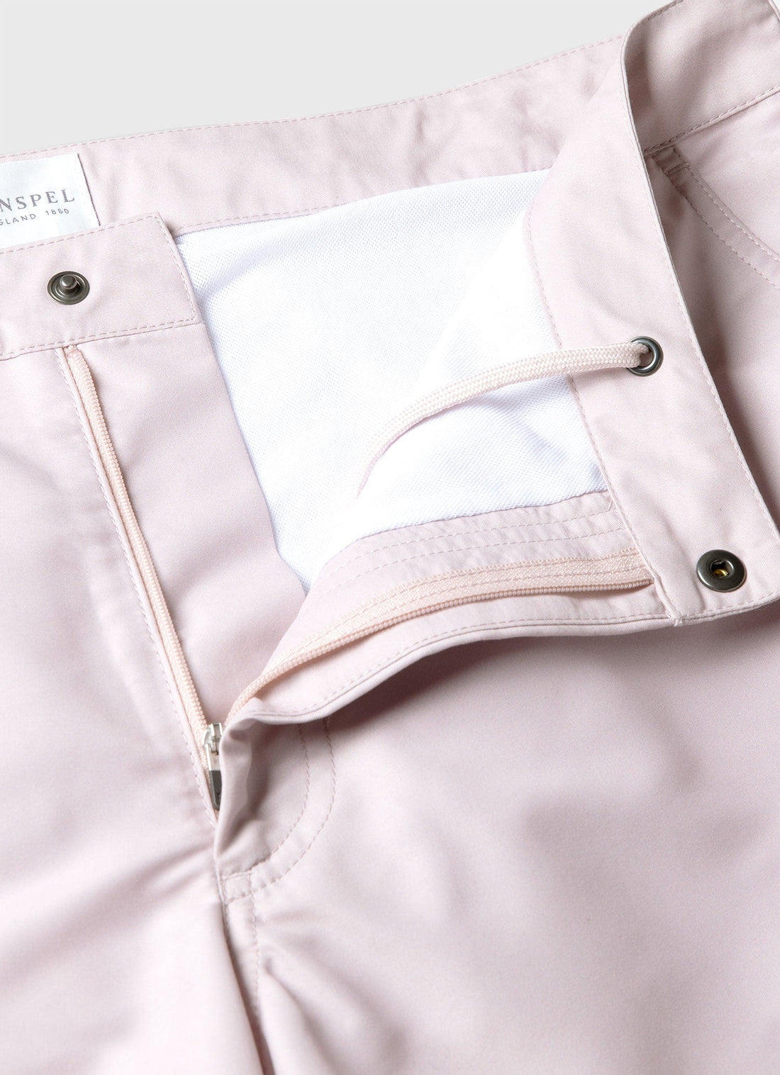 Men's Tailored Swim Short in Pale Pink