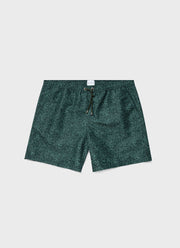 Men's Swimshort in Seaweed Tropics Print