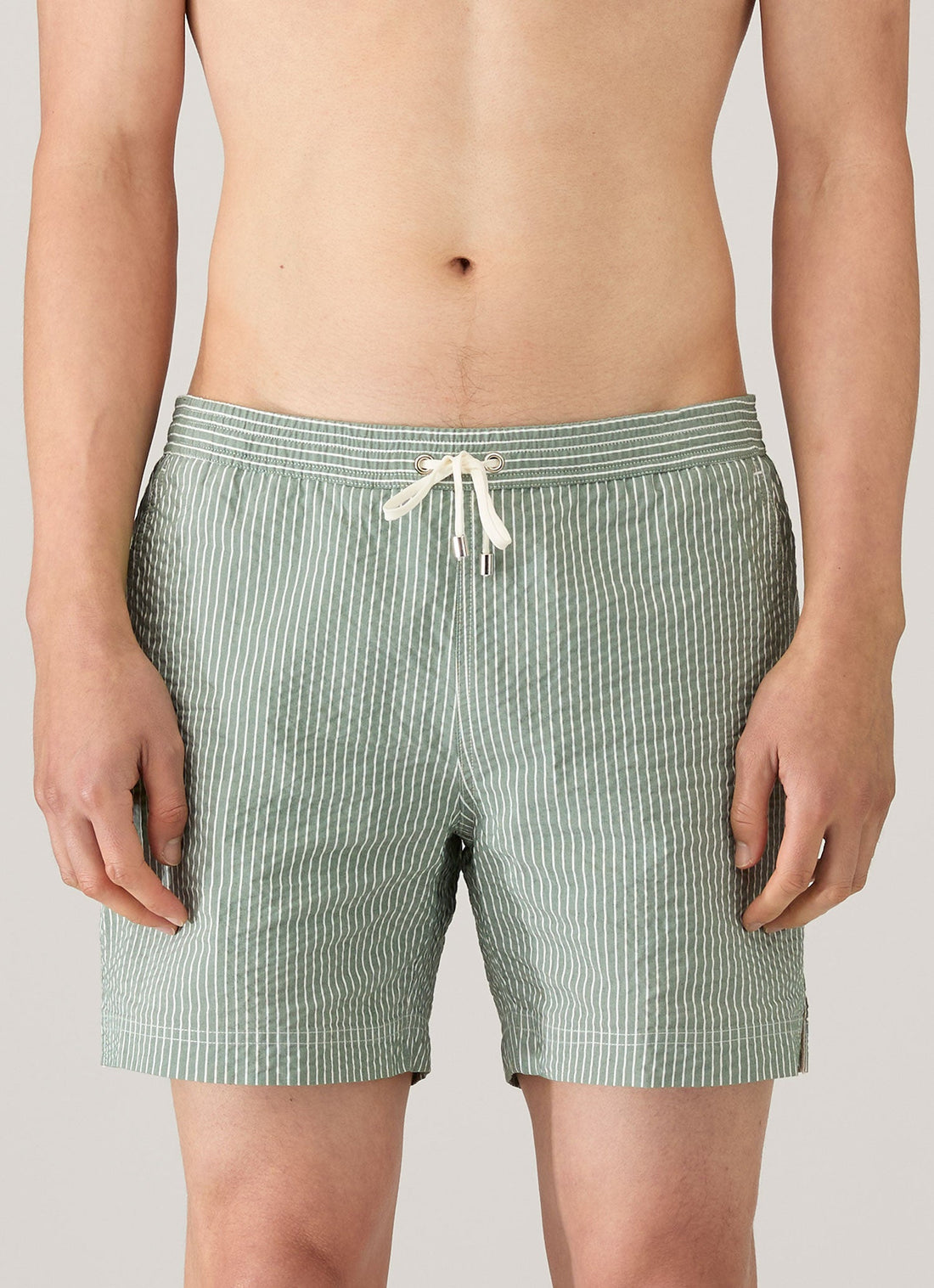 Seersucker Badeshorts