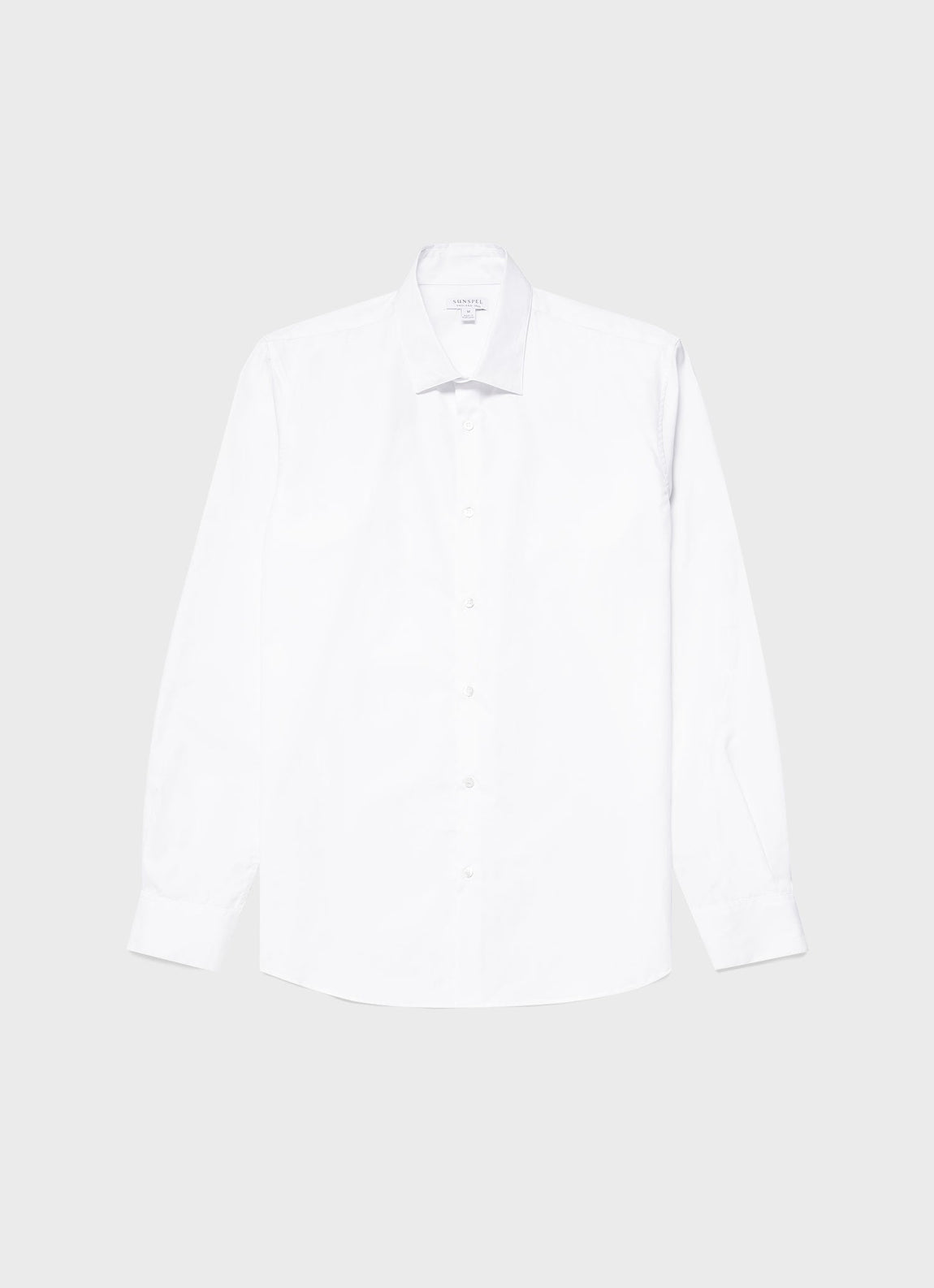 Men's Sea Island Cotton Shirt in White