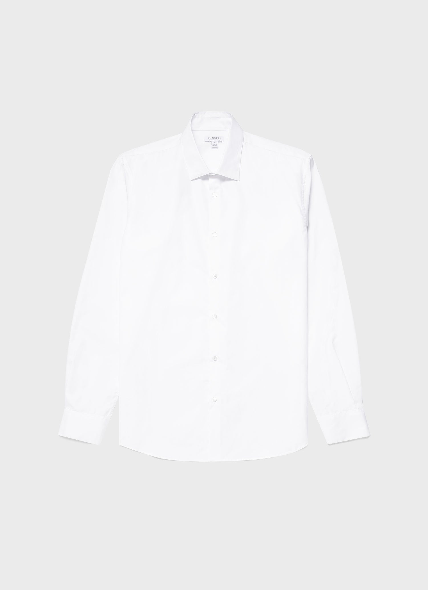 Men's Sea Island Cotton Shirt in White