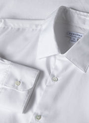 Men's Sea Island Cotton Shirt in White