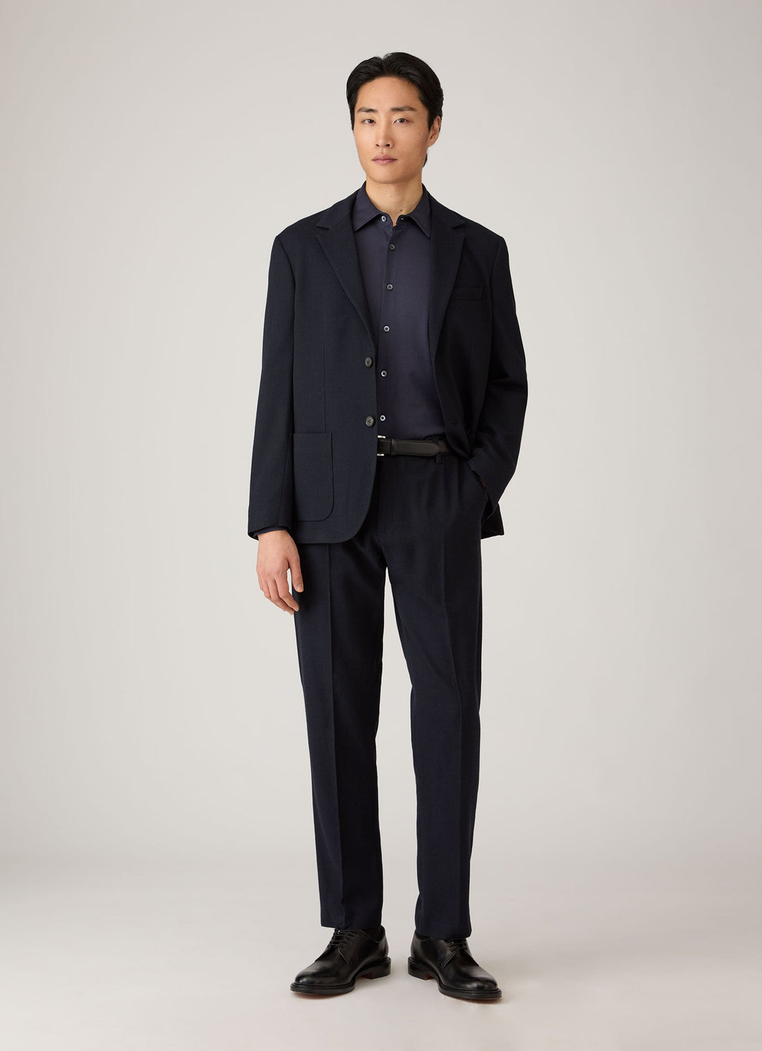 Klassisches Jerseyhemd