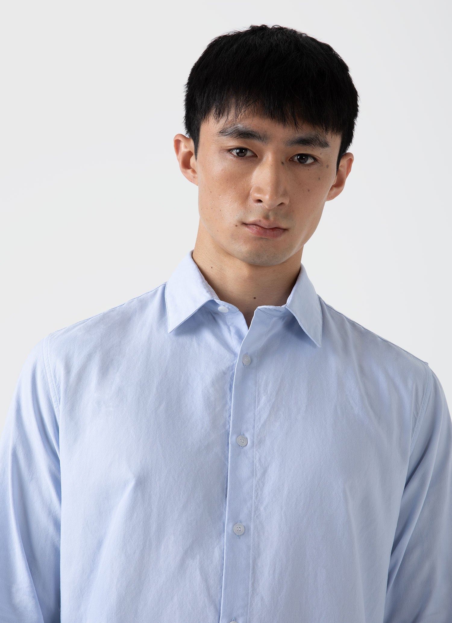 Men's Oxford Shirt in Light Blue