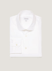 Men's Cutaway Collar Shirt in White