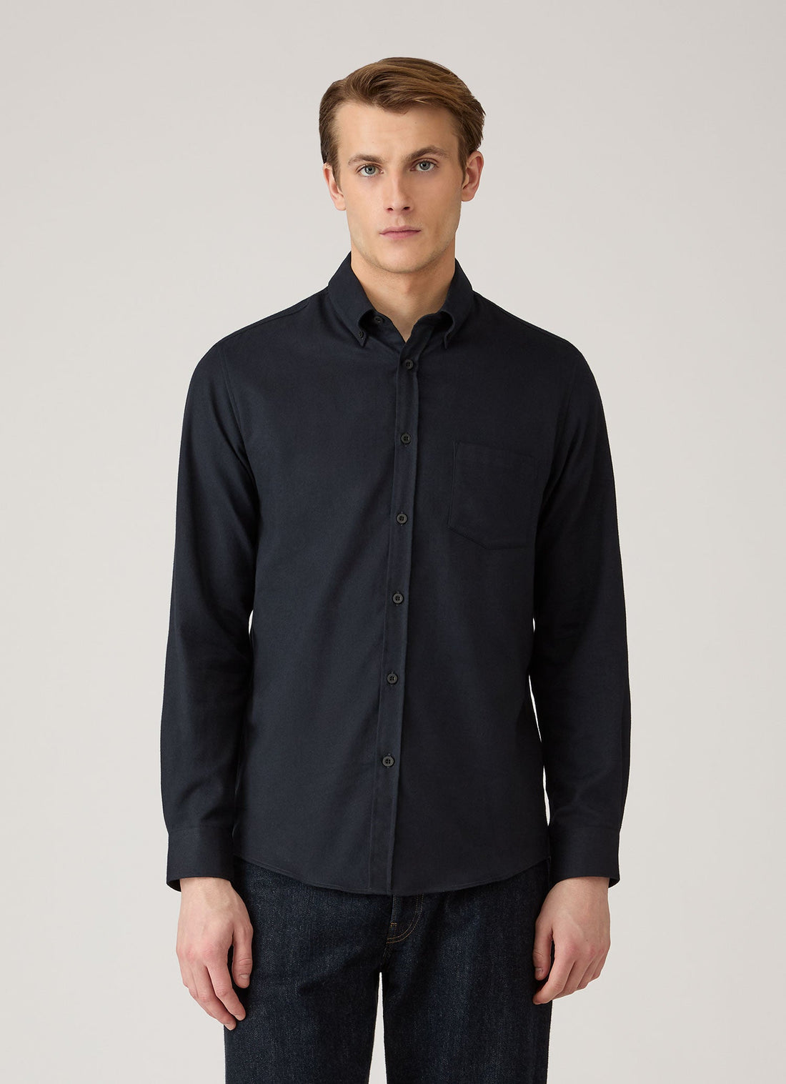 Button-Down Flanellhemd