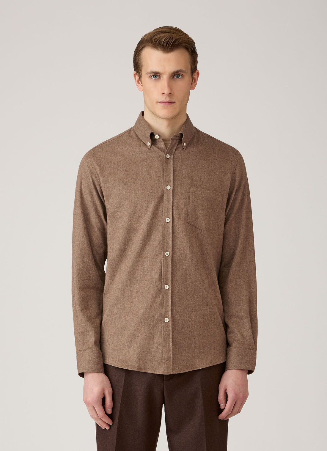 Button-Down Flanellhemd