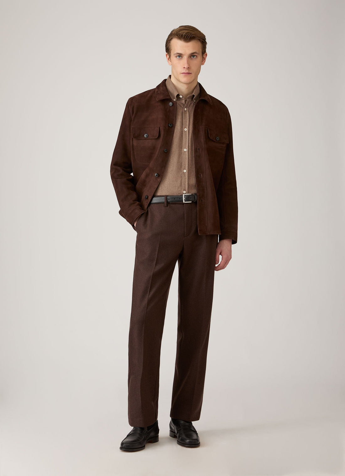 Button-Down Flanellhemd