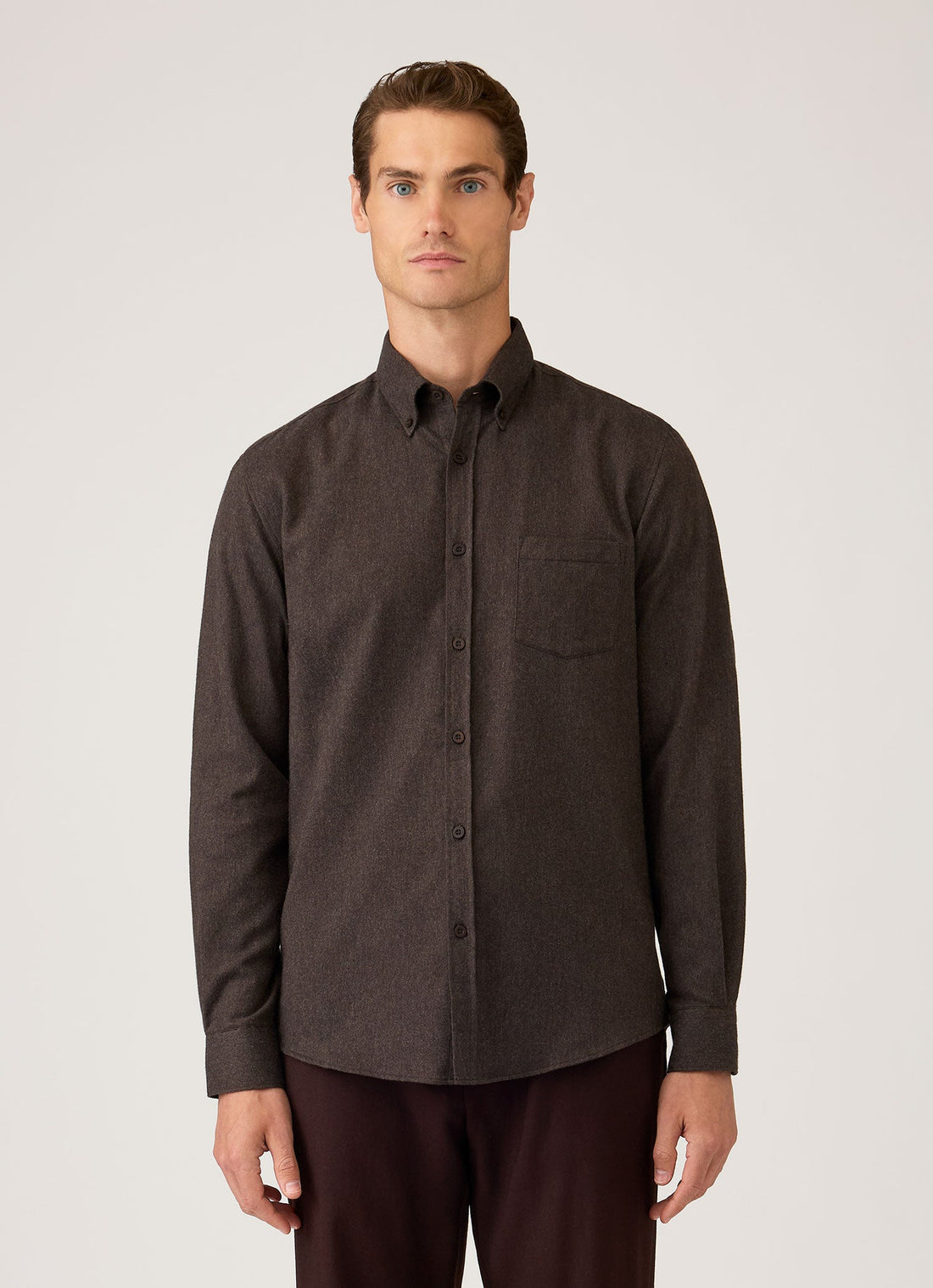 Button‑Down Flanellhemd