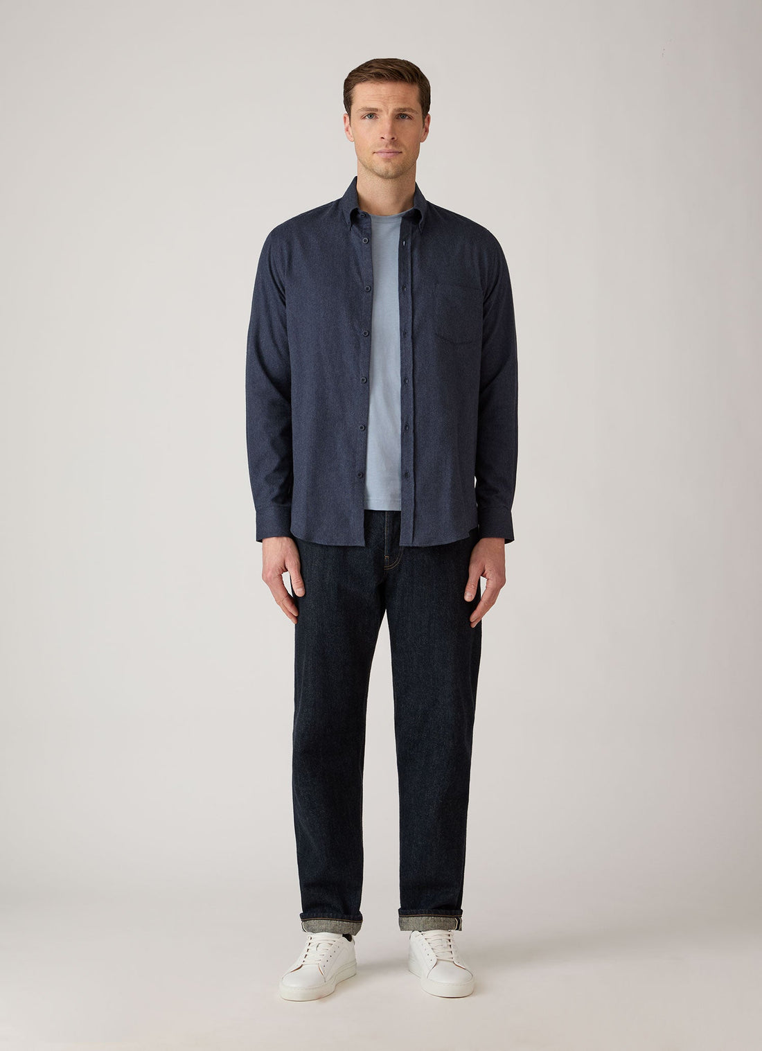 Button-Down Flanellhemd