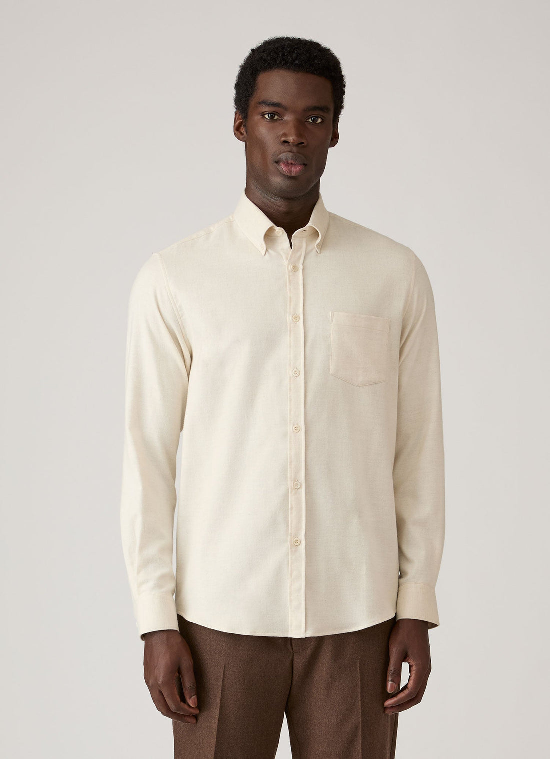 Button-Down Flanellhemd