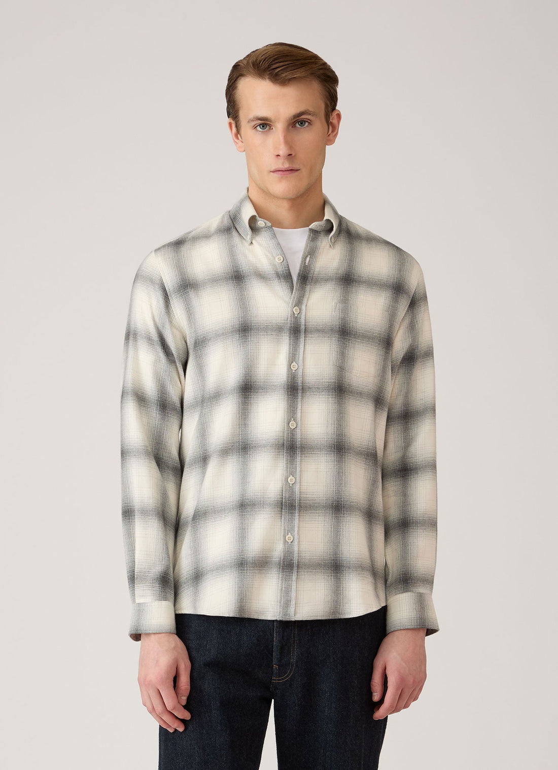 Button-Down Flanellhemd
