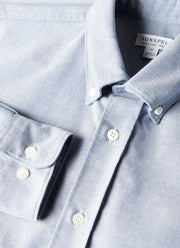 Men's Button Down Oxford Shirt in Dark Blue