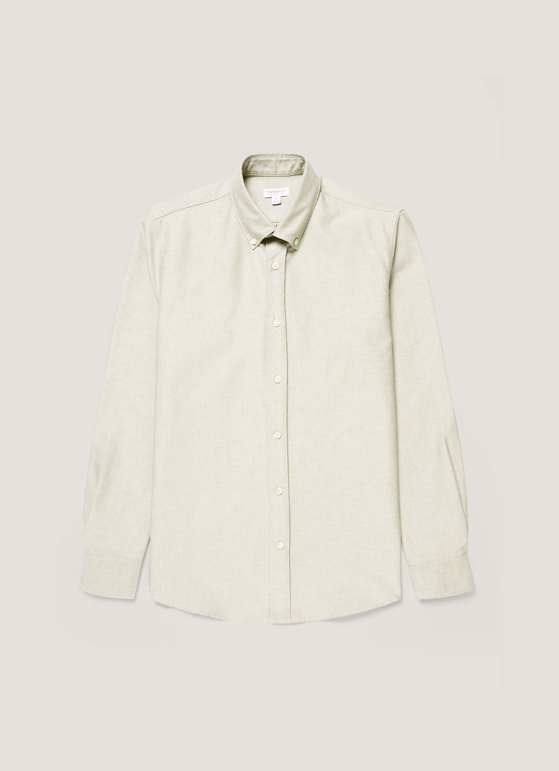 Men's Button Down Oxford Shirt in Light Khaki