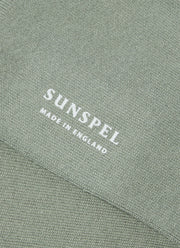 Men's Cotton Socks in Pistachio
