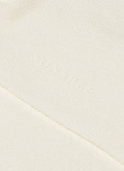 Men's Long Staple Cotton Socks in Archive White