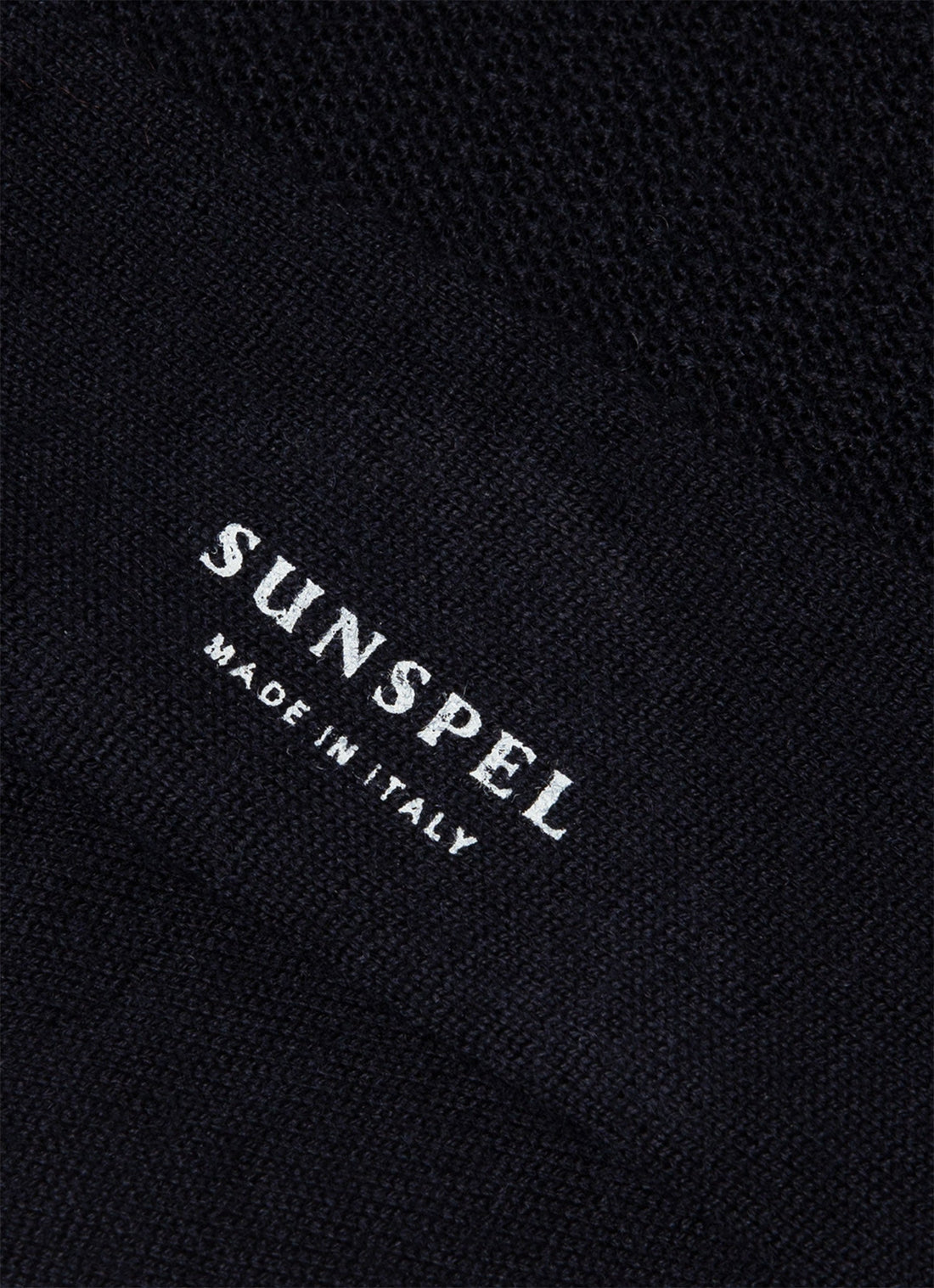Men's Merino Wool Waffle Socks in Navy