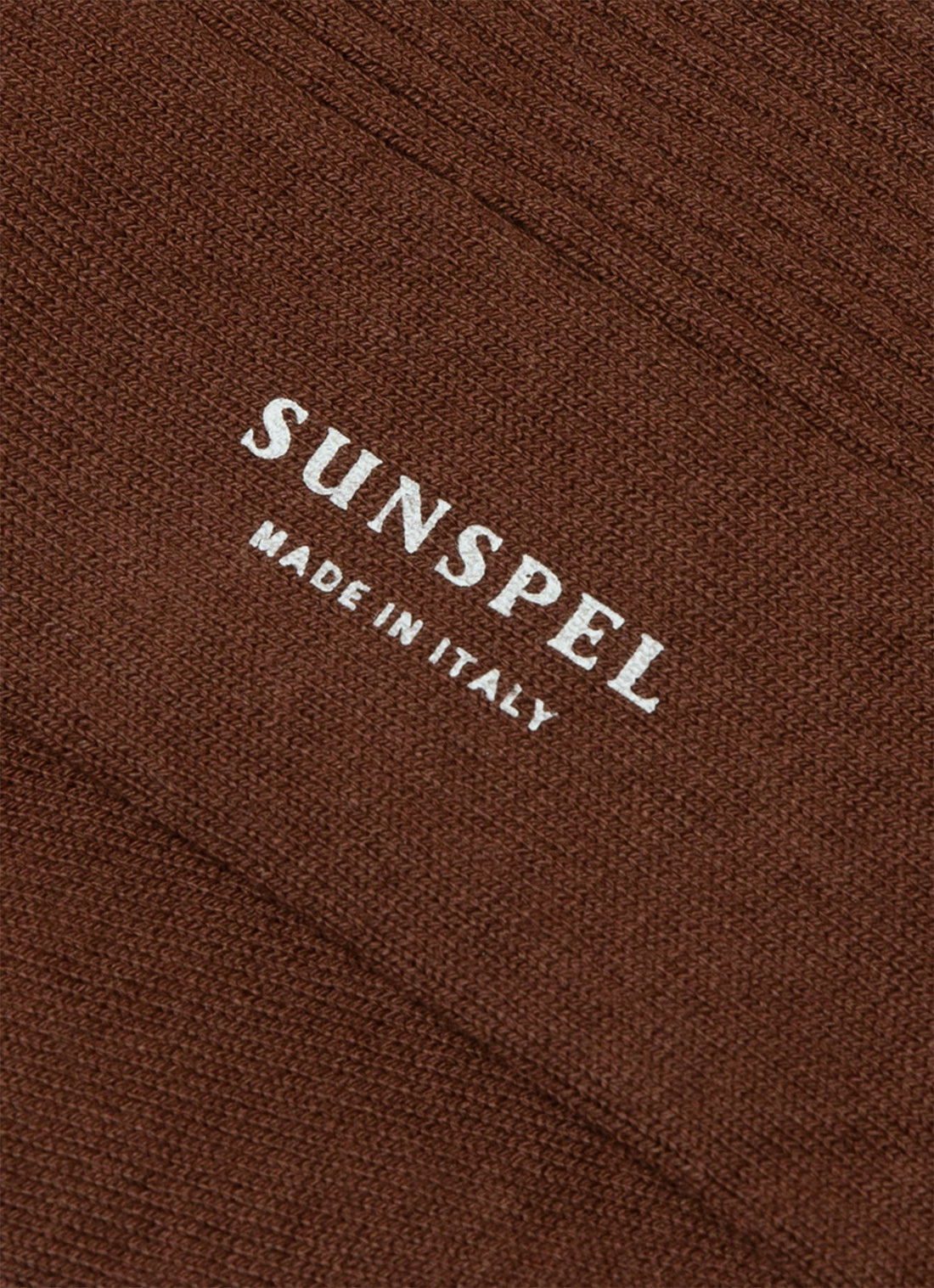 Gerippte Socken aus Baumwolle