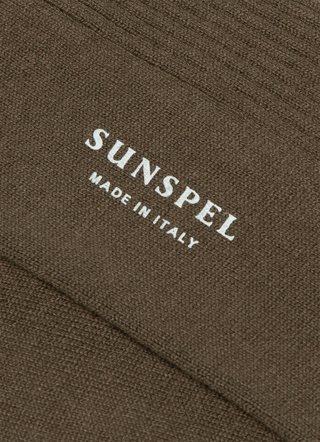 Gerippte Socken aus Baumwolle