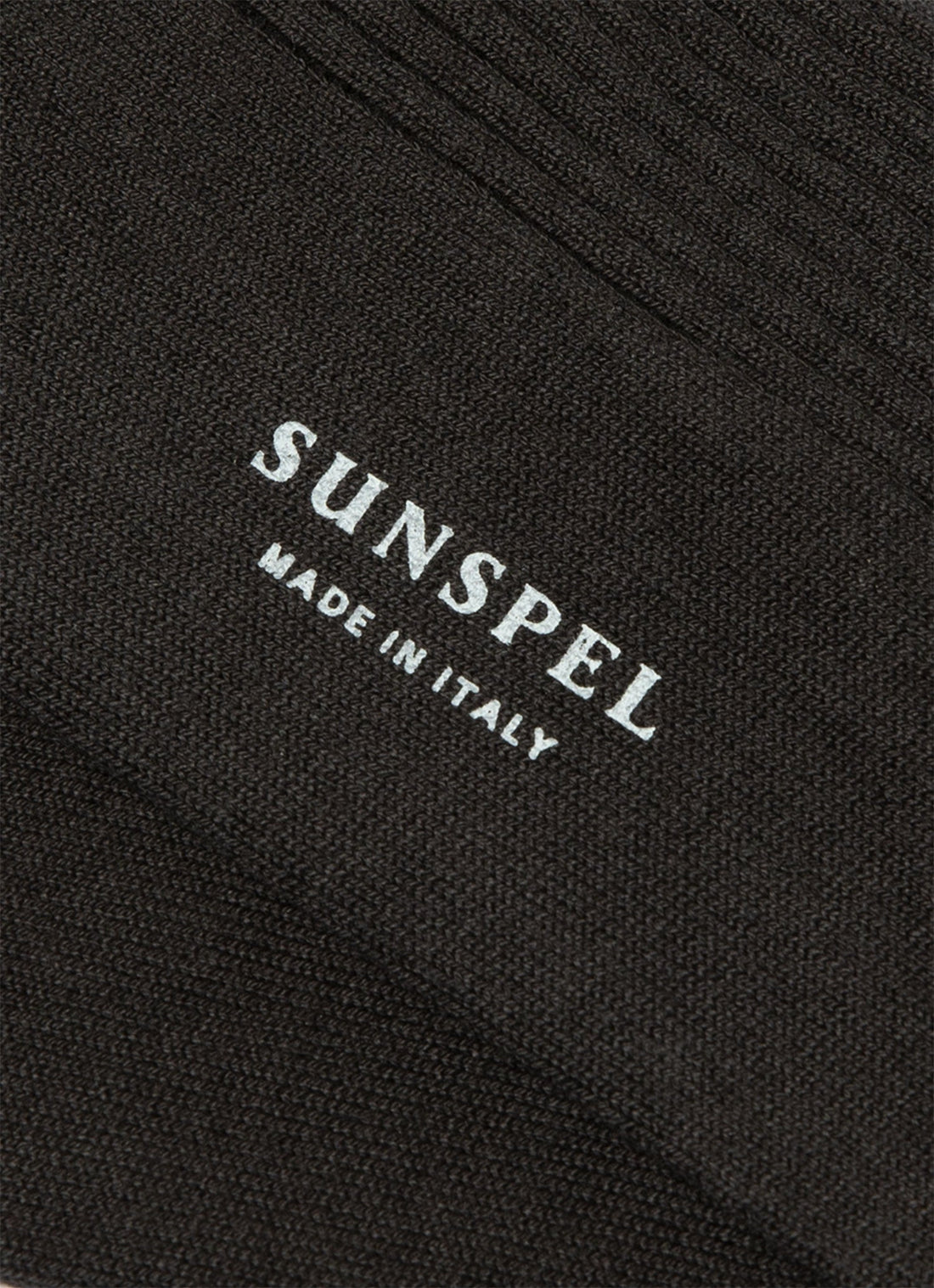Gerippte Socken aus Baumwolle