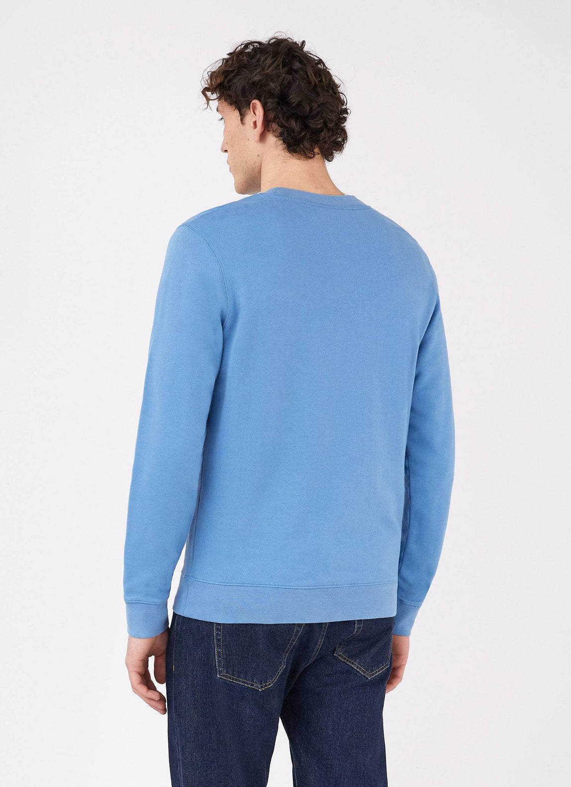 Men's Loopback Sweatshirt in Lake Blue