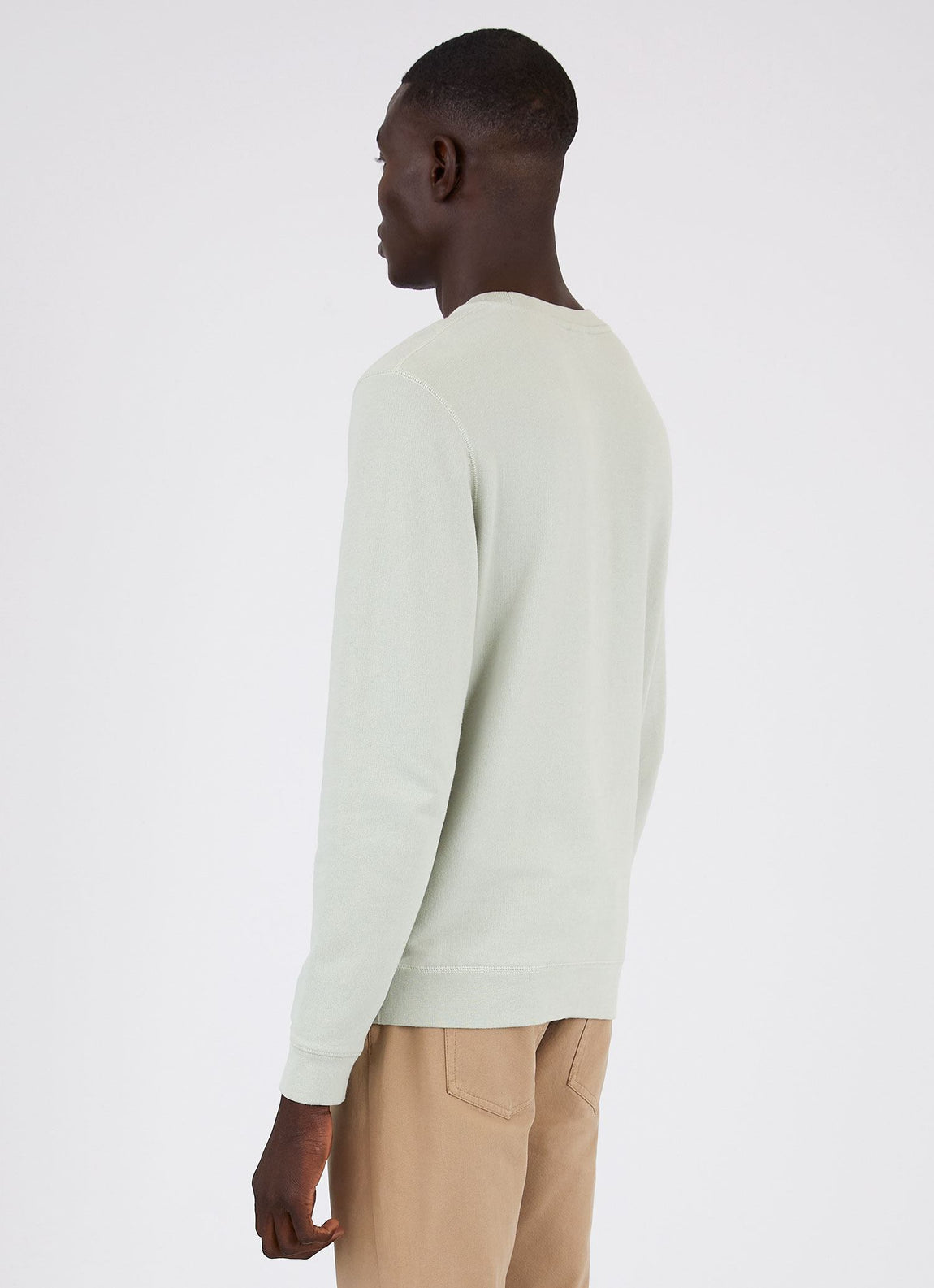 Men's Loopback Sweatshirt in Pistachio