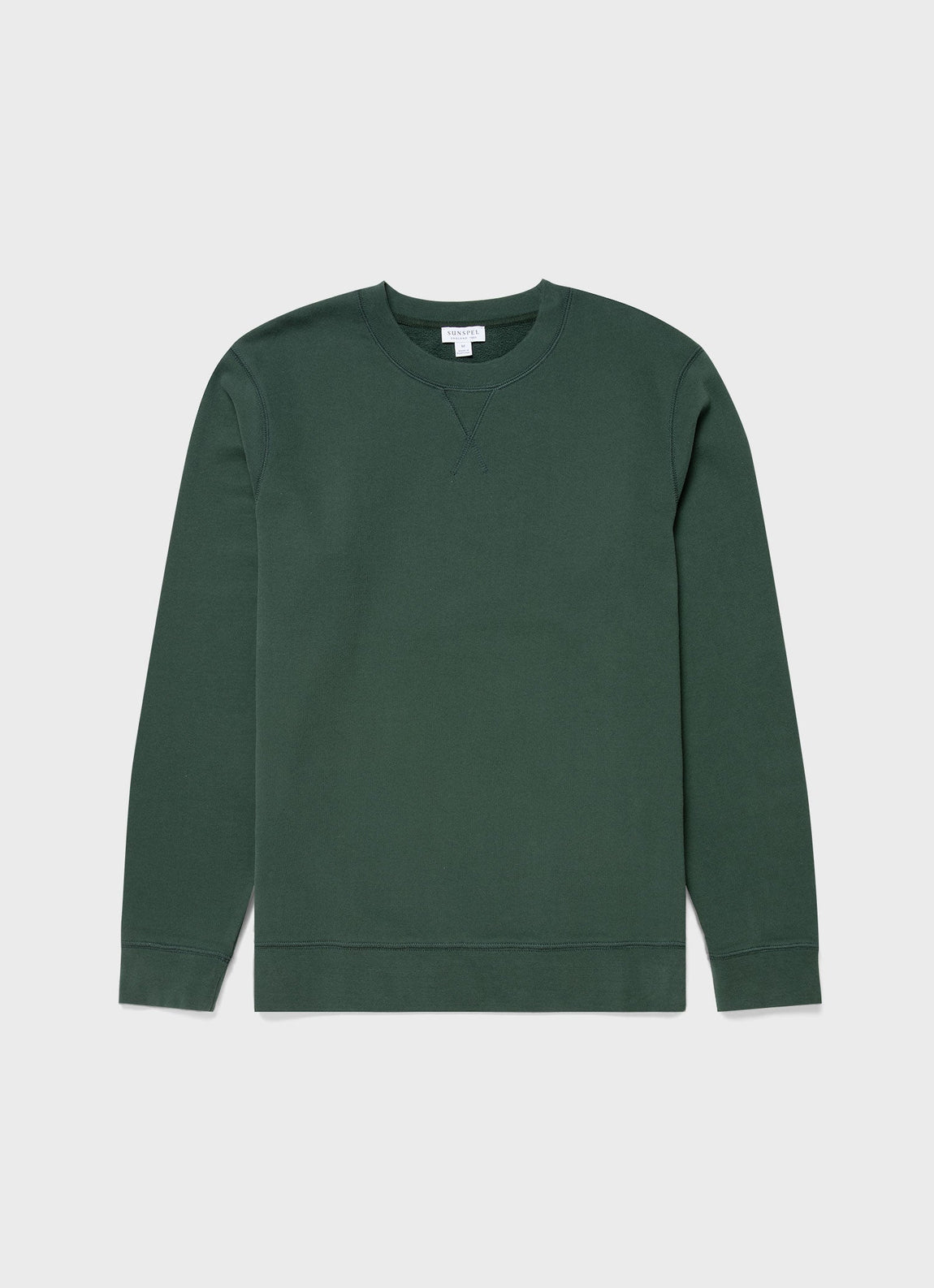 Men's Loopback Sweatshirt in Dark Green
