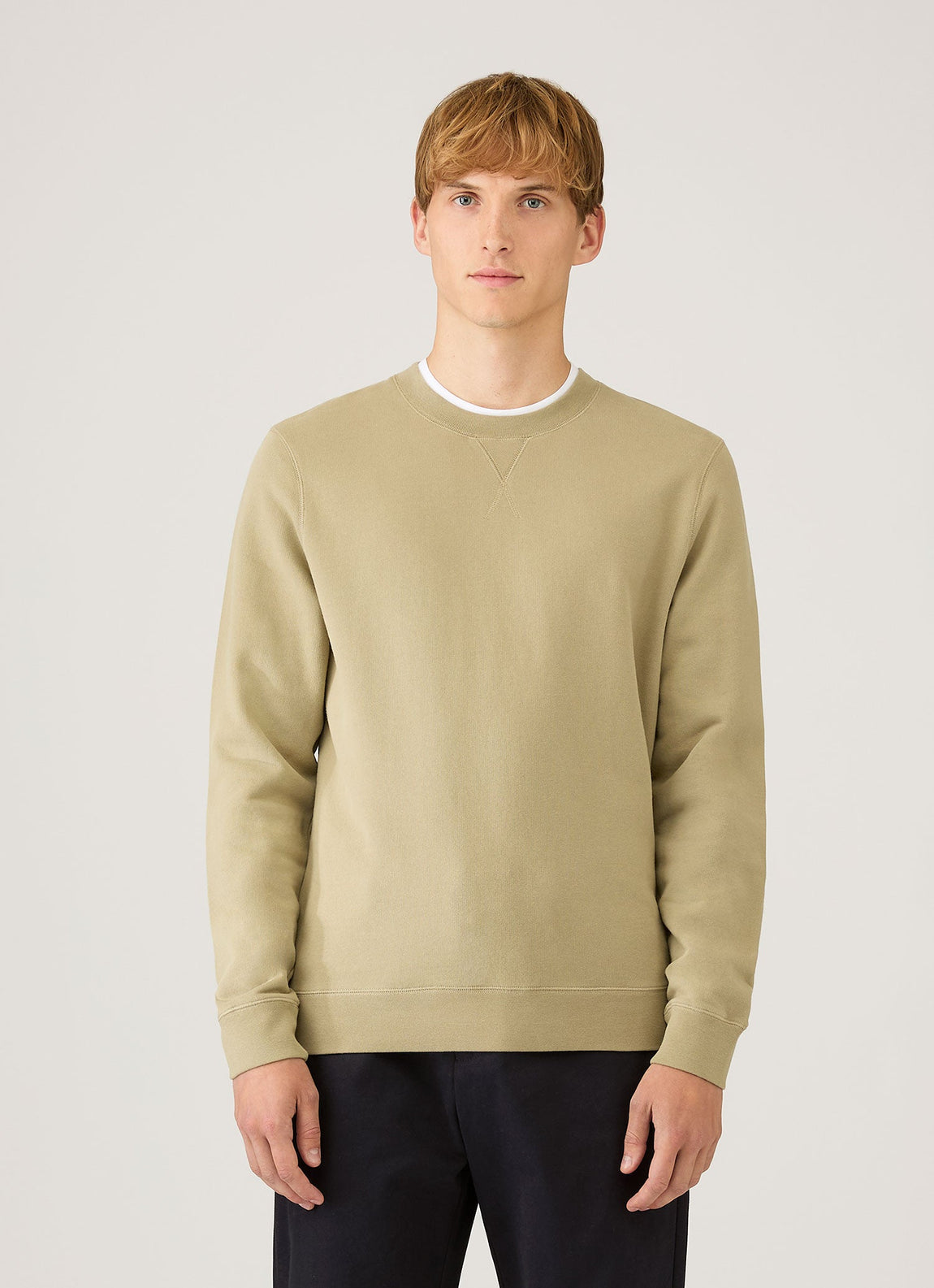 Men's Loopback Sweatshirt in Pistachio