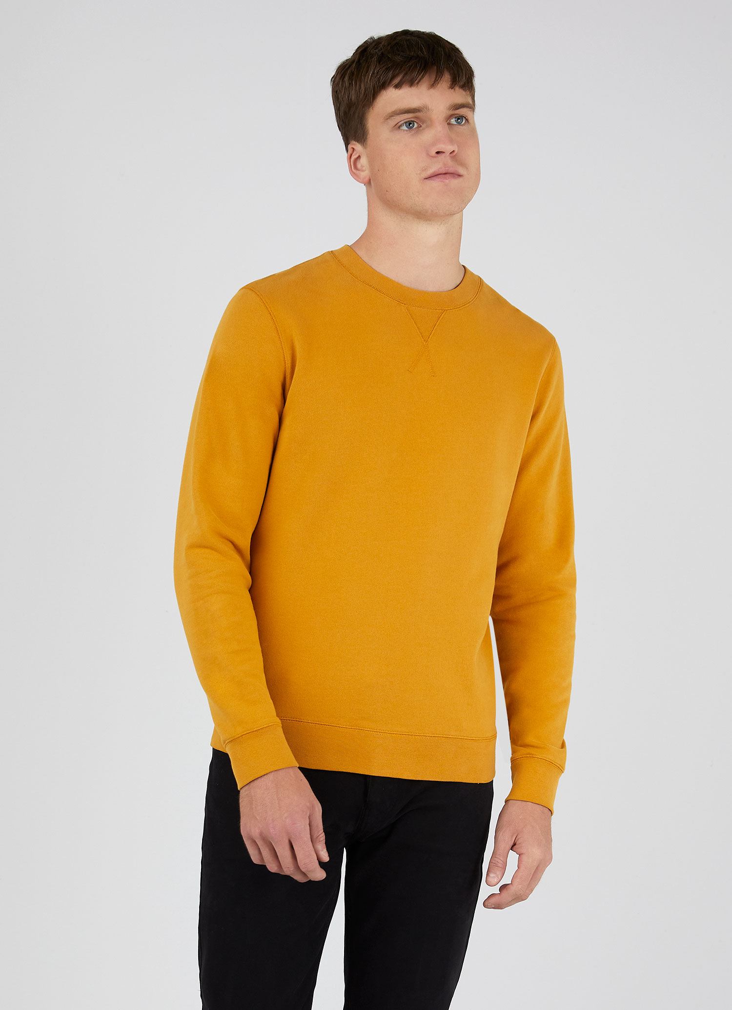 Men's Loopback Sweatshirt in Amber